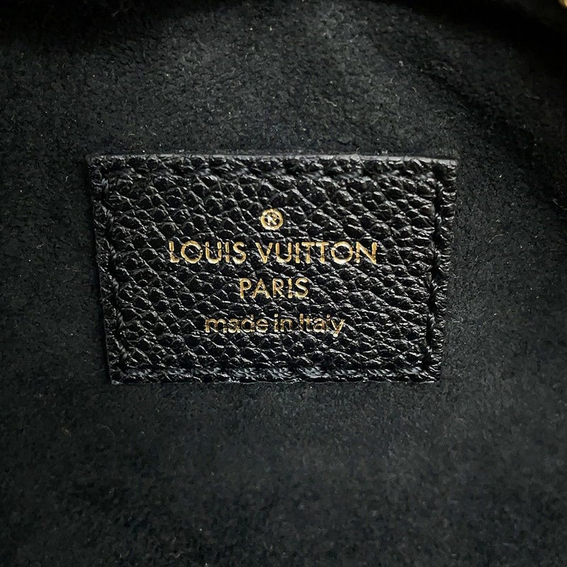 ルイヴィトン ショルダーバッグ モノグラム・アンプラント ミニ バムバッグ M46917 LOUIS VUITTON 2way 黒 ブラック
