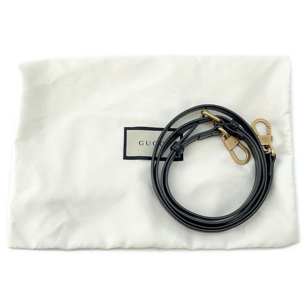 グッチ ハンドバッグ GGロゴ バスケットボール シェイプ レザー 547855 GUCCI 2wayショルダーバッグ 黒