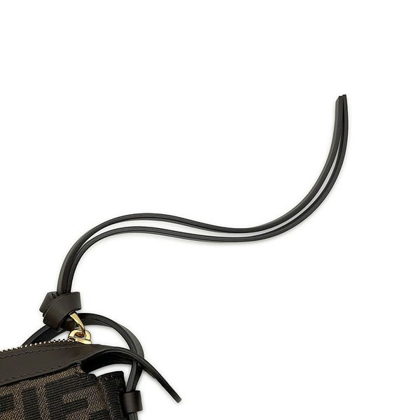 フェンディ ショルダーバッグ ズッカ シンプリー FFジャカード/レザー 8BS097 FENDI バッグ ワンショルダー