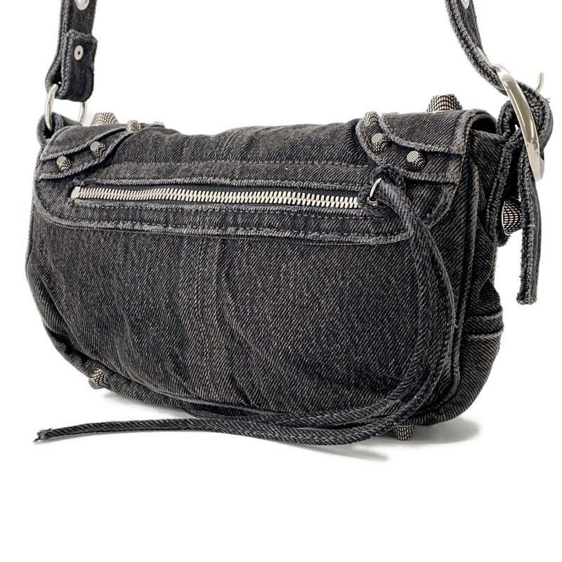 バレンシアガ ショルダーバッグ ル カゴール XS デニム 719082 BALENCIAGA