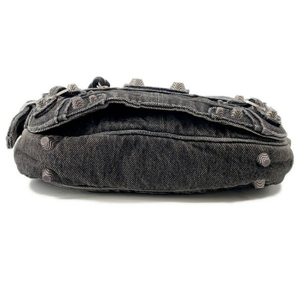 バレンシアガ ショルダーバッグ ル カゴール XS デニム 719082 BALENCIAGA