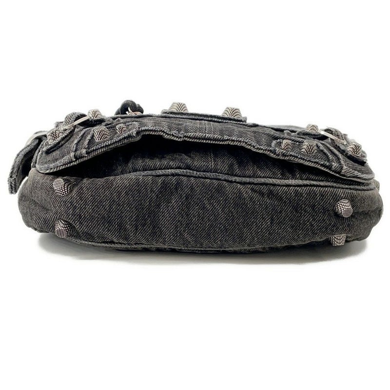 バレンシアガ ショルダーバッグ ル カゴール XS デニム 719082 BALENCIAGA