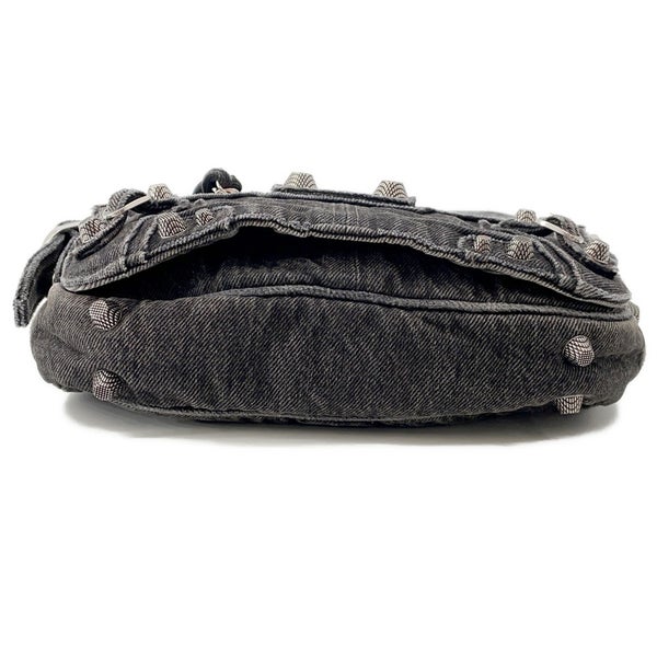 バレンシアガ ショルダーバッグ ル カゴール XS デニム 719082 BALENCIAGA