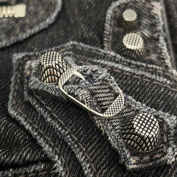 バレンシアガ ショルダーバッグ ル カゴール XS デニム 719082 BALENCIAGA