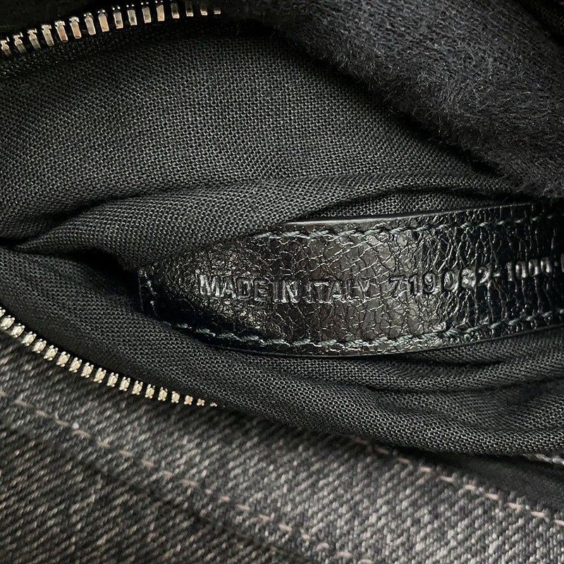 バレンシアガ ショルダーバッグ ル カゴール XS デニム 719082 BALENCIAGA