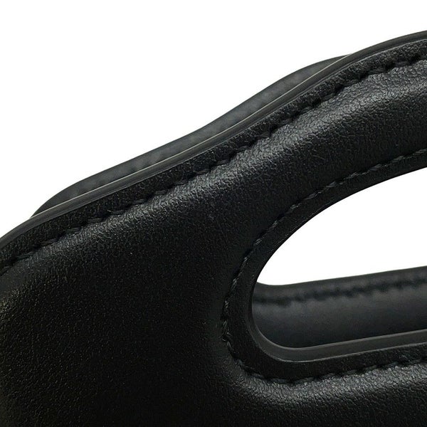 グッチ ショルダーバッグ GGマーモント ミニトップハンドルバッグ レザー 846312 GUCCI バッグ 黒