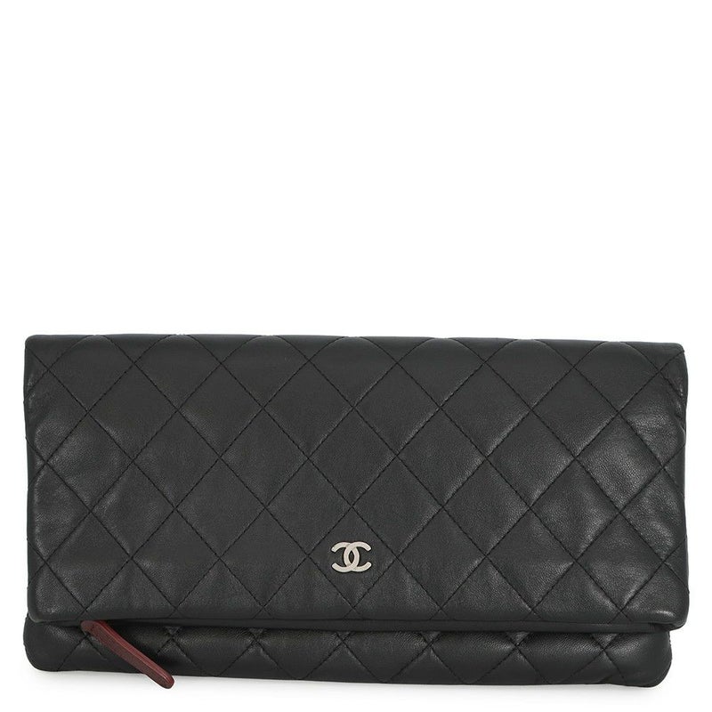 シャネル クラッチバッグ マトラッセ ココマーク マトラッセ A69391 CHANEL バッグ 黒