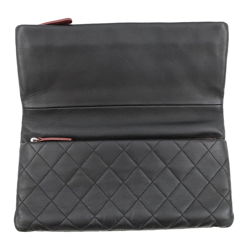 シャネル クラッチバッグ マトラッセ ココマーク マトラッセ A69391 CHANEL バッグ 黒