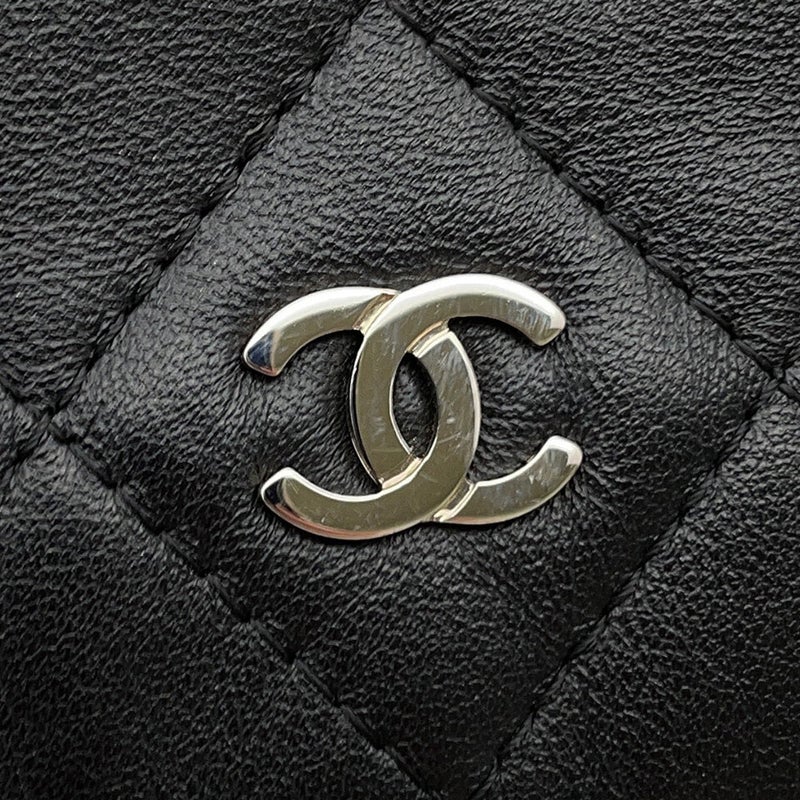 シャネル クラッチバッグ マトラッセ ココマーク マトラッセ A69391 CHANEL バッグ 黒