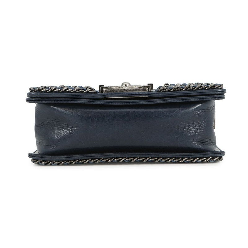 シャネル チェーンショルダーバッグ ボーイシャネル スモール マトラッセ ココマーク A67085 CHANEL