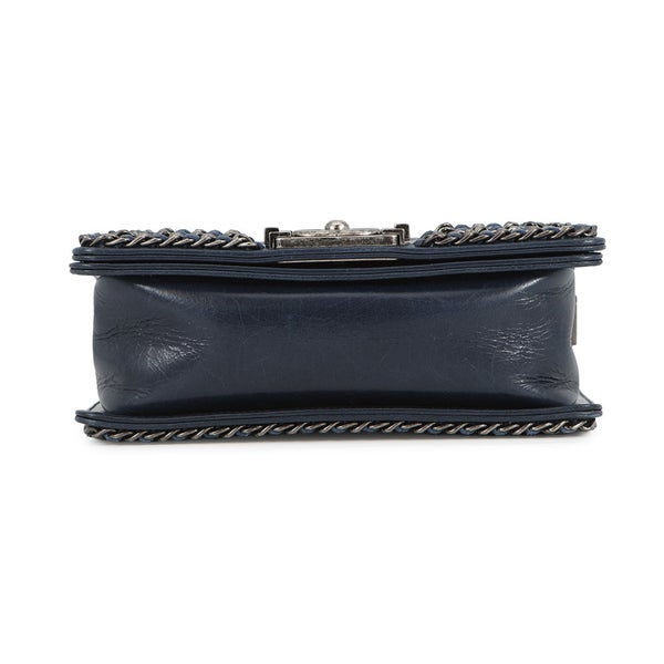 シャネル チェーンショルダーバッグ ボーイシャネル スモール マトラッセ ココマーク A67085 CHANEL