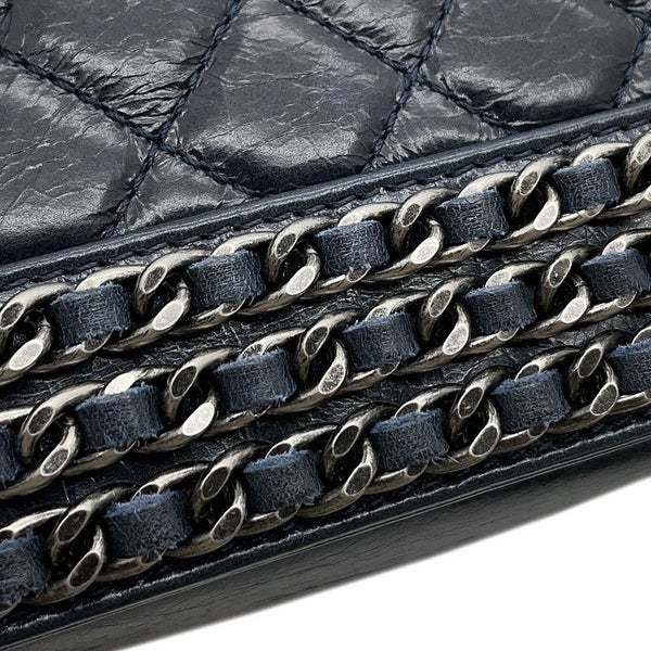 シャネル チェーンショルダーバッグ ボーイシャネル スモール マトラッセ ココマーク A67085 CHANEL