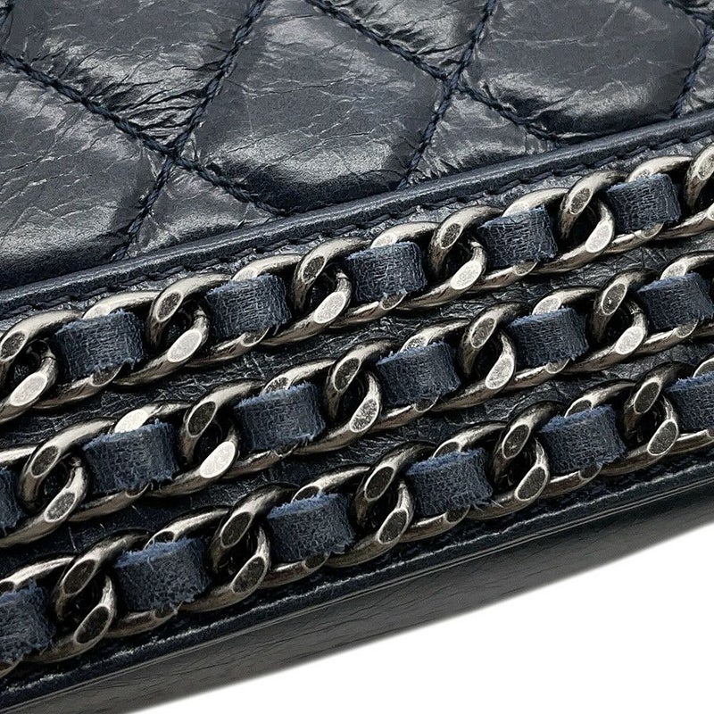 シャネル チェーンショルダーバッグ ボーイシャネル スモール マトラッセ ココマーク A67085 CHANEL