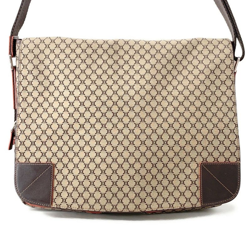 セリーヌ ショルダーバッグ マカダム キャンバス CELINE