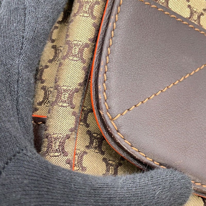 セリーヌ ショルダーバッグ マカダム キャンバス CELINE