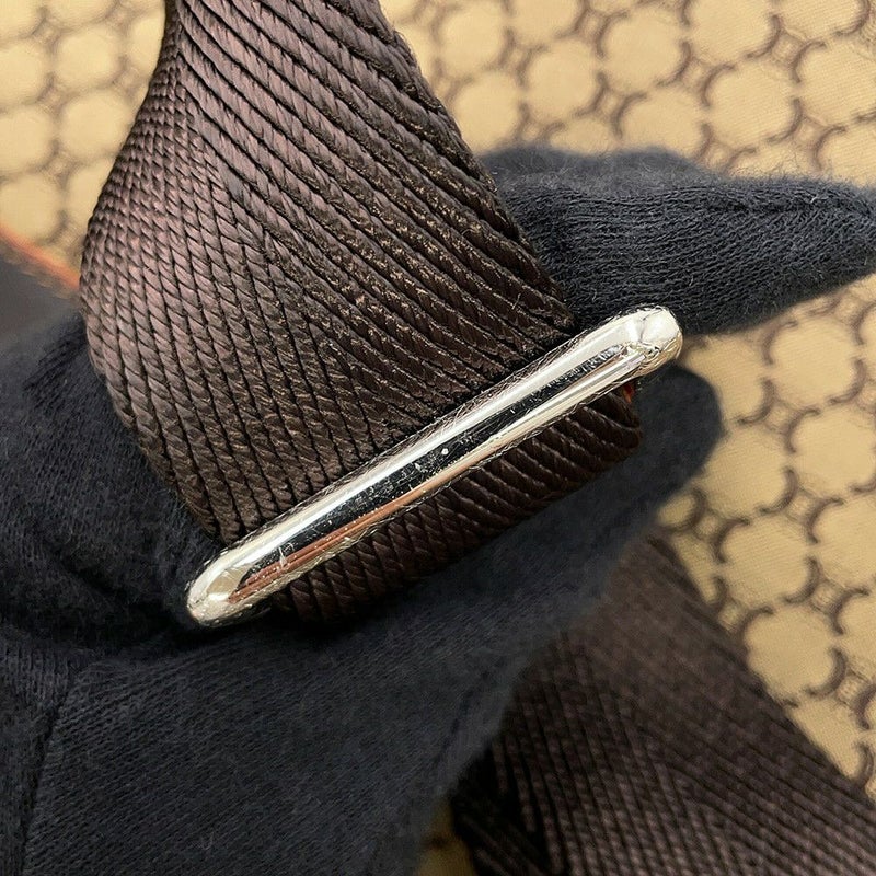 セリーヌ ショルダーバッグ マカダム キャンバス CELINE