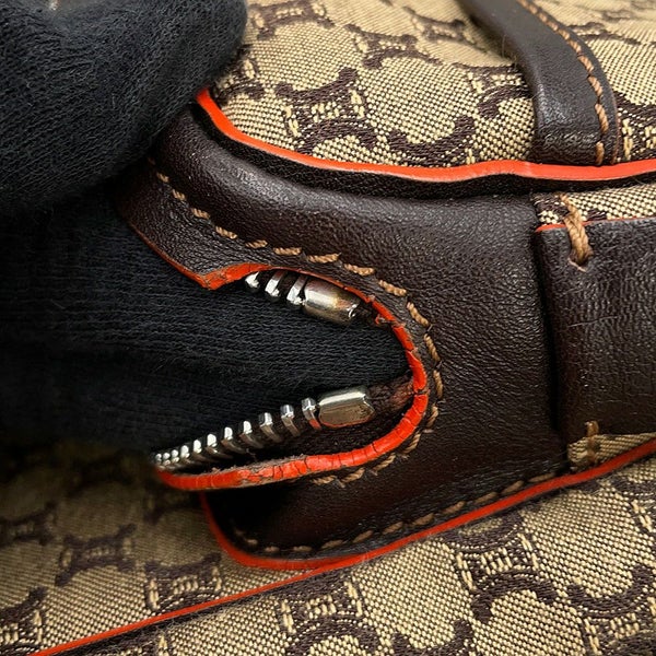 セリーヌ ショルダーバッグ マカダム キャンバス CELINE