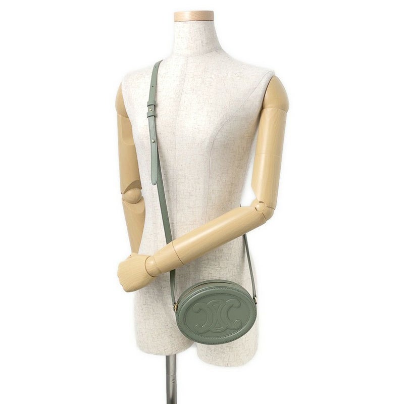 セリーヌ ショルダーバッグ オーバルパース キュイルトリオンフ 10I703DPQ CELINE