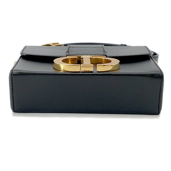 クリスチャン・ディオール ショルダーバッグ 30 Montaigne モンテーニュ レザー Christian Dior 黒