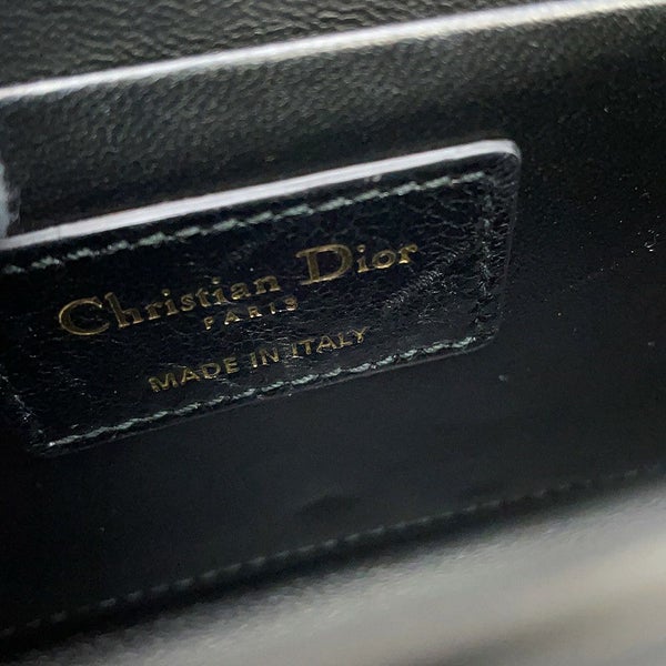 クリスチャン・ディオール ショルダーバッグ 30 Montaigne モンテーニュ レザー Christian Dior 黒