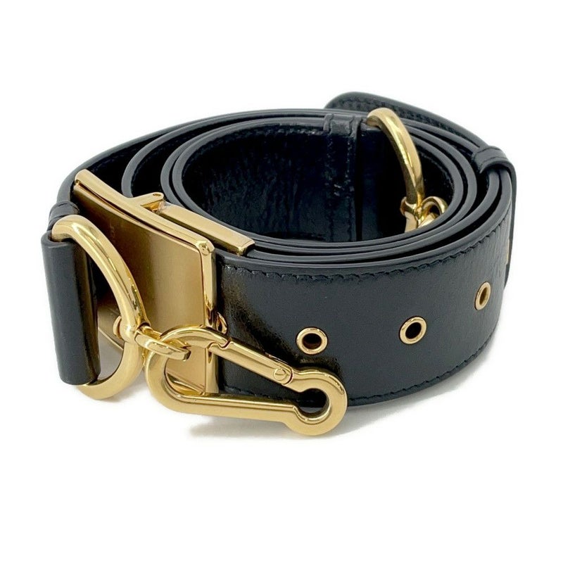 クリスチャン・ディオール ショルダーバッグ 30 Montaigne モンテーニュ レザー Christian Dior 黒