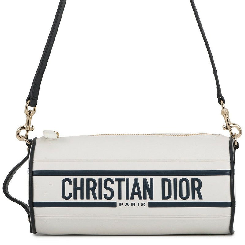 クリスチャン・ディオール ハンドバッグ ディオール ヴァイブ レザー Christian Dior 2way 白 ワンショルダー