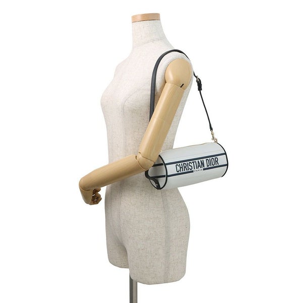 クリスチャン・ディオール ハンドバッグ ディオール ヴァイブ レザー Christian Dior 2way 白 ワンショルダー