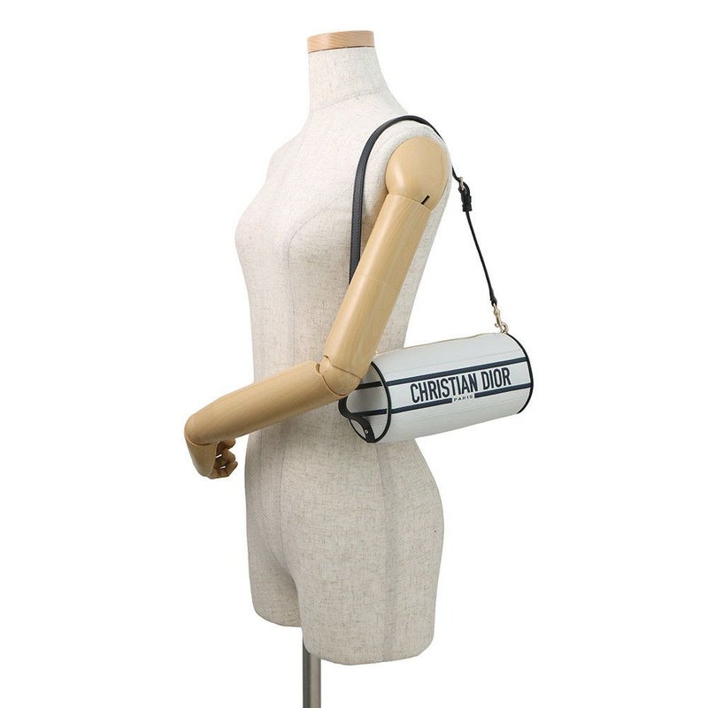 クリスチャン・ディオール ハンドバッグ ディオール ヴァイブ レザー Christian Dior 2way 白 ワンショルダー