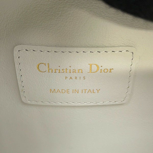 クリスチャン・ディオール ハンドバッグ ディオール ヴァイブ レザー Christian Dior 2way 白 ワンショルダー