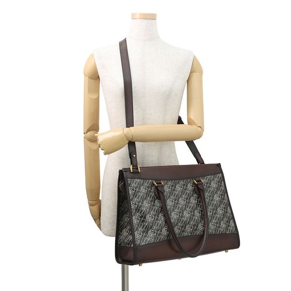 ベルルッティ トートバッグ カバ トワル マルブフ キャンバス レザー CABAS-T19 Berluti 2way