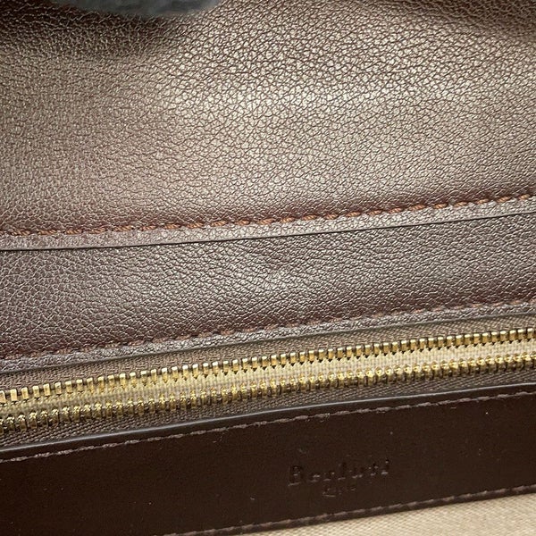 ベルルッティ トートバッグ カバ トワル マルブフ キャンバス レザー CABAS-T19 Berluti 2way