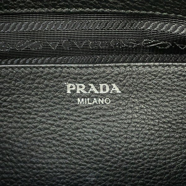 プラダ トートバッグ ヴィッテロダイノ レザー 1BG006 PRADA 黒 2way