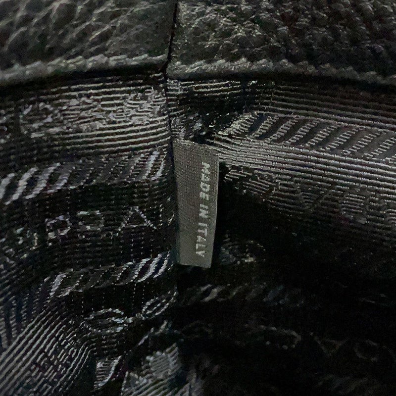 プラダ トートバッグ ヴィッテロダイノ レザー 1BG006 PRADA 黒 2way