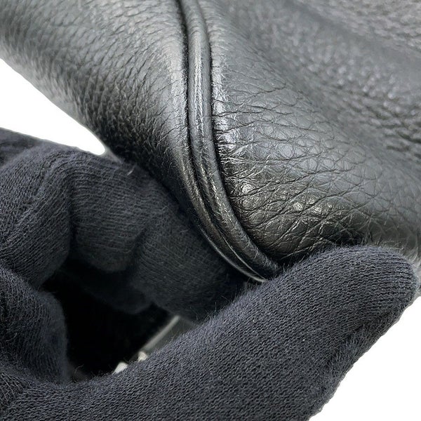 プラダ リュック ヴィッテロダイノ トライアングル バックパック レザー 2VZ099 PRADA バッグ リュックサック 黒