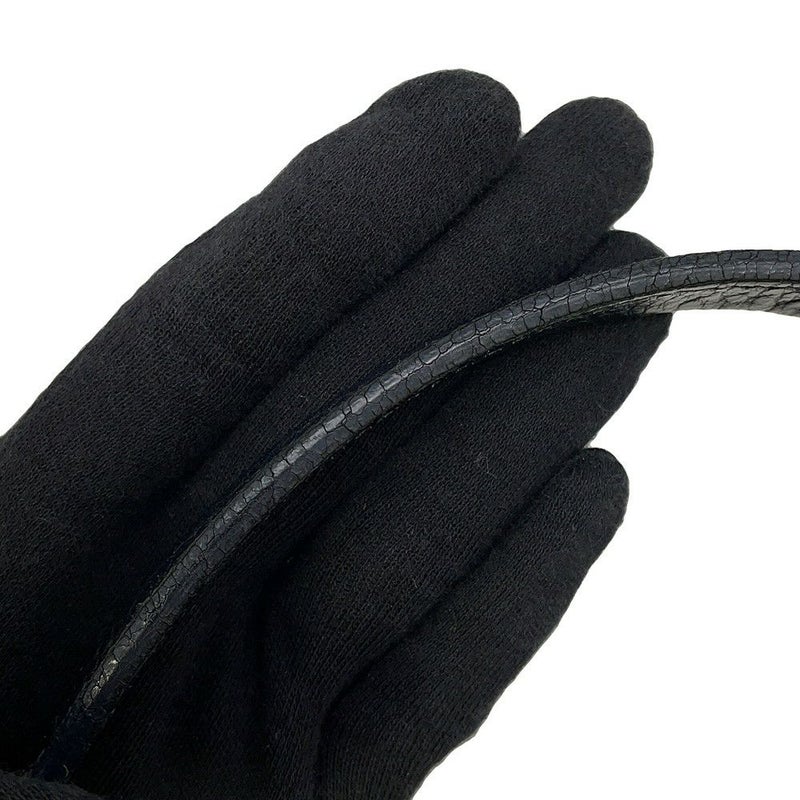 グッチ ハンドバッグ シェリーライン GGナイロン/レザー 772053 GUCCI 黒 アウトレット品