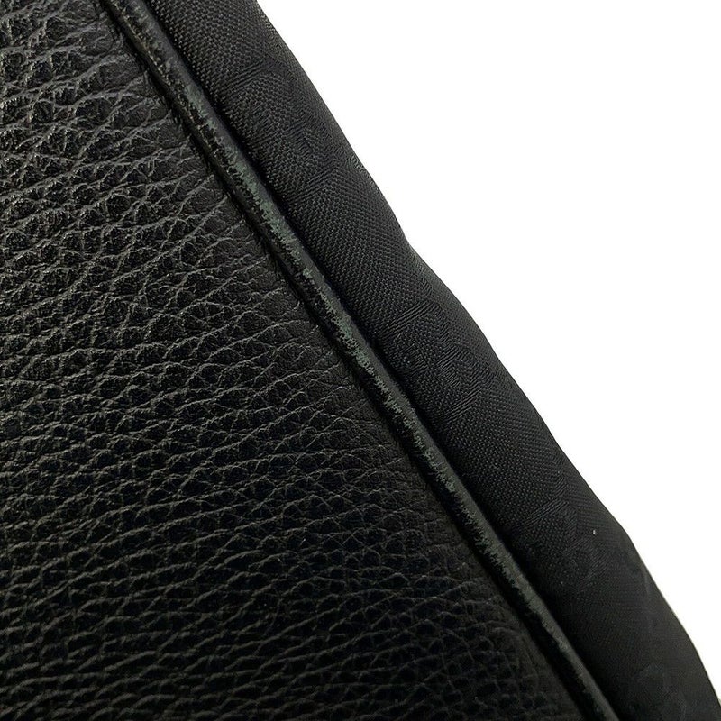 グッチ ハンドバッグ シェリーライン GGナイロン/レザー 772053 GUCCI 黒 アウトレット品