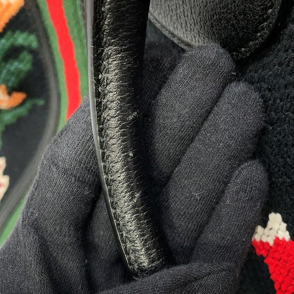 グッチ ボストンバッグ シェリーライン スネーク シェリーライン キャンバス/レザー 459291 GUCCI バッグ 黒