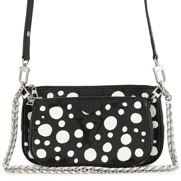 ルイヴィトン ショルダーバッグ モノグラム・アンプラント/インフィニティ ドット LV×YK ミュルティ・ポシェット・アクセソワール M46410