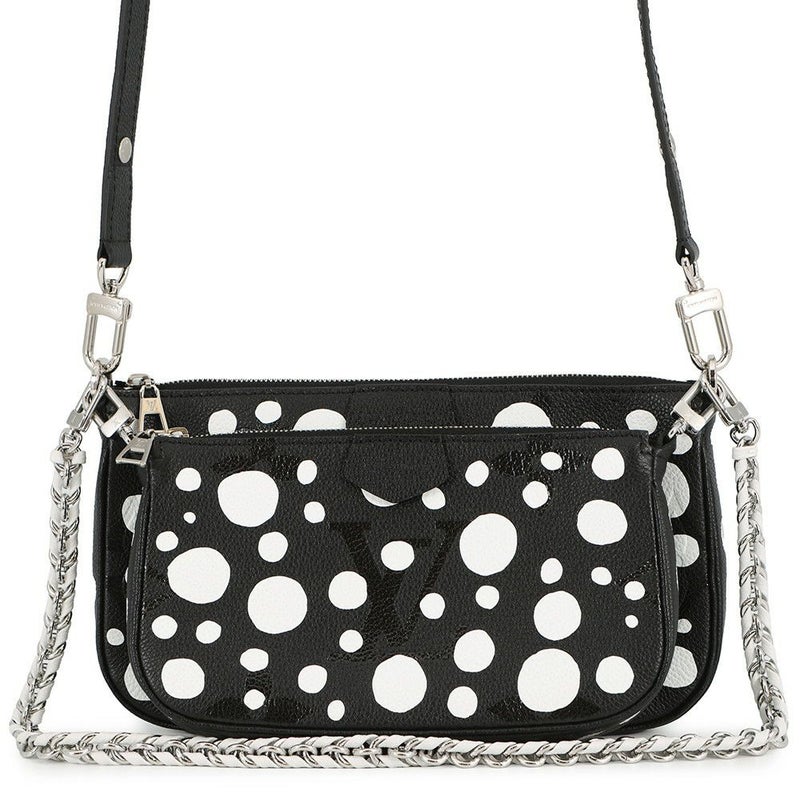 ルイヴィトン ショルダーバッグ モノグラム・アンプラント/インフィニティ ドット LV×YK ミュルティ・ポシェット・アクセソワール M46410