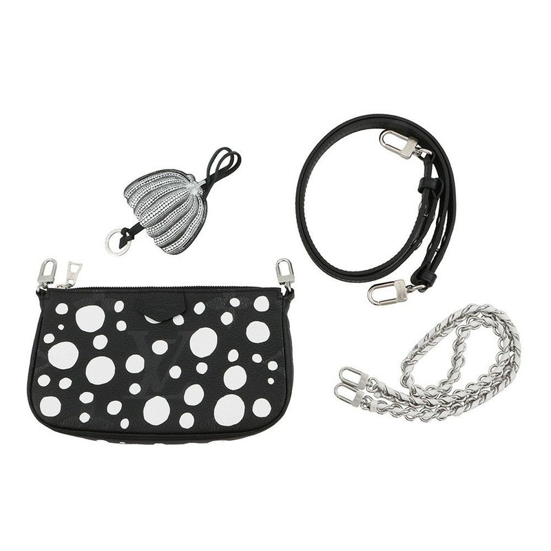 ルイヴィトン ショルダーバッグ モノグラム・アンプラント/インフィニティ ドット LV×YK ミュルティ・ポシェット・アクセソワール M46410