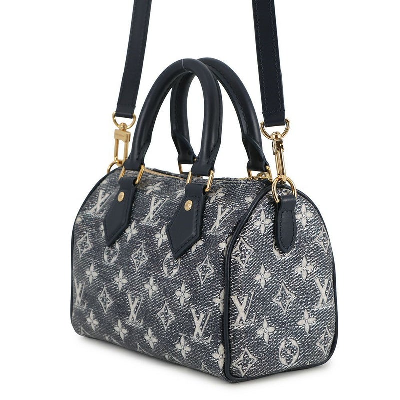 ルイヴィトン ハンドバッグ モノグラム・ラミネーテッド・ジャガード スピーディ・バンドリエール 20 M23069 ヴィトン