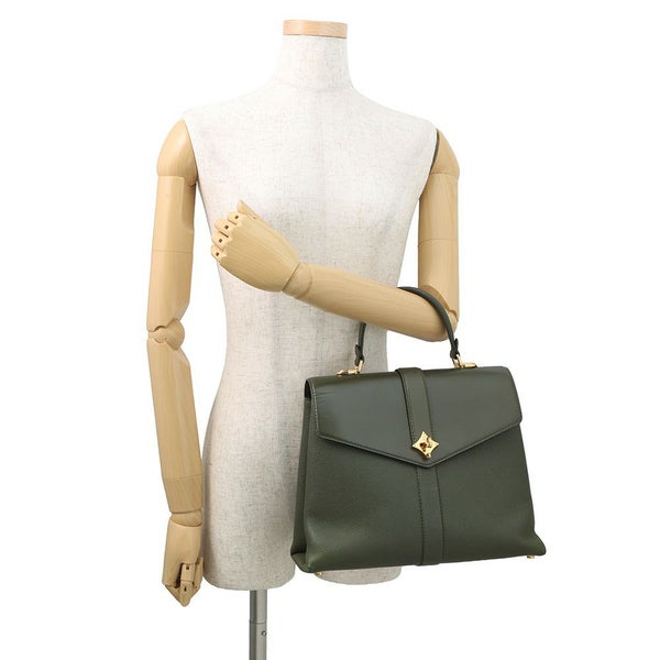 ルイヴィトン ショルダーバッグ カーフレザー ローズ・デ・ヴァンMM M53819 LOUIS VUITTON 2wayハンドバッグ