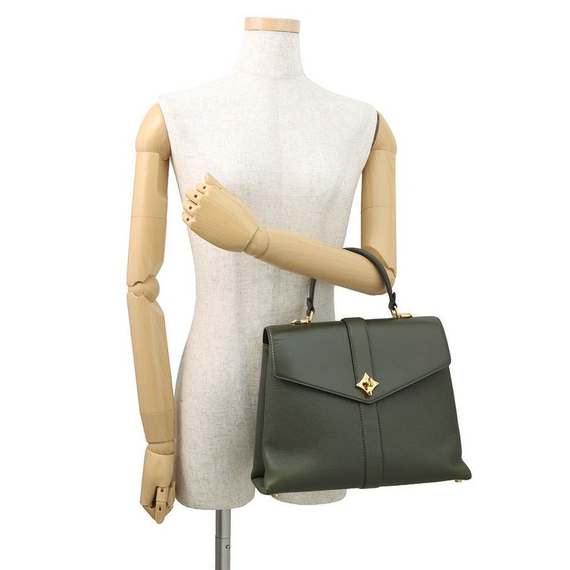 ルイヴィトン ショルダーバッグ カーフレザー ローズ・デ・ヴァンMM M53819 LOUIS VUITTON 2wayハンドバッグ