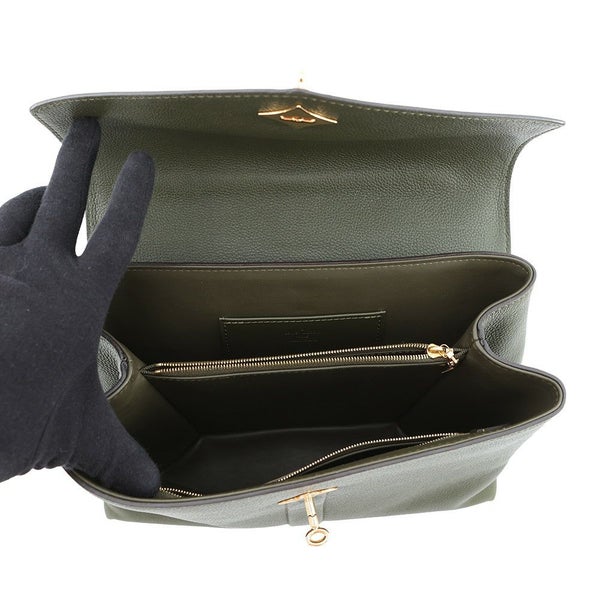 ルイヴィトン ショルダーバッグ カーフレザー ローズ・デ・ヴァンMM M53819 LOUIS VUITTON 2wayハンドバッグ