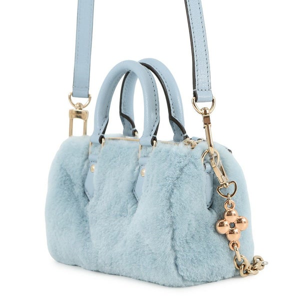 ルイヴィトン ハンドバッグ ミンクファー/レザー ナノ・スピーディ M11399 LOUIS VUITTON ヴィトン 2way ショルダーバッグ