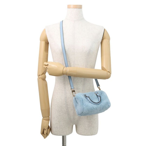 ルイヴィトン ハンドバッグ ミンクファー/レザー ナノ・スピーディ M11399 LOUIS VUITTON ヴィトン 2way ショルダーバッグ