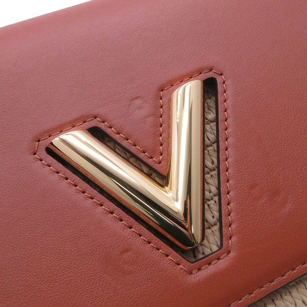 ルイヴィトン ハンドバッグ レザー/ラフィア ツイスト MM M57648 LOUIS VUITTON ヴィトン 2way ショルダー セール品