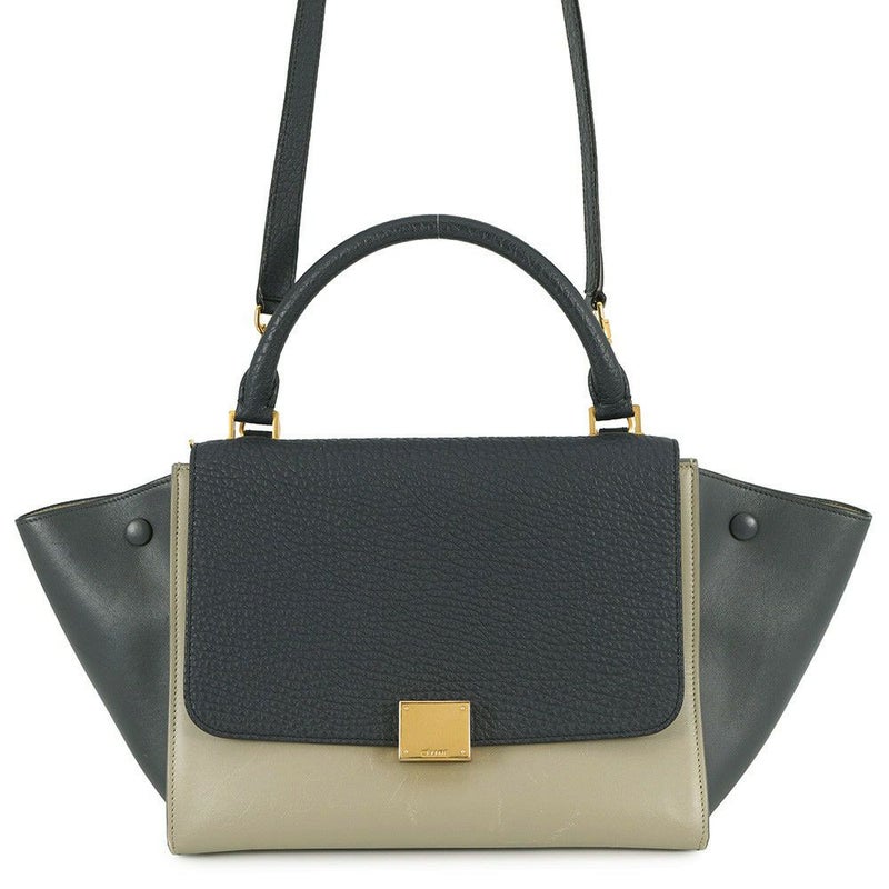 セリーヌ ハンドバッグ トラペーズ スモール レザー 174683 CELINE 2way