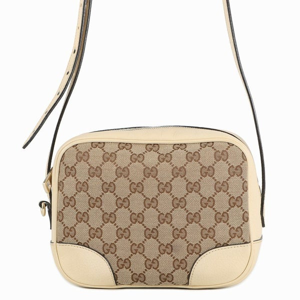 グッチ ショルダーバッグ GGキャンバス/レザー 449413 GUCCI アウトレット品