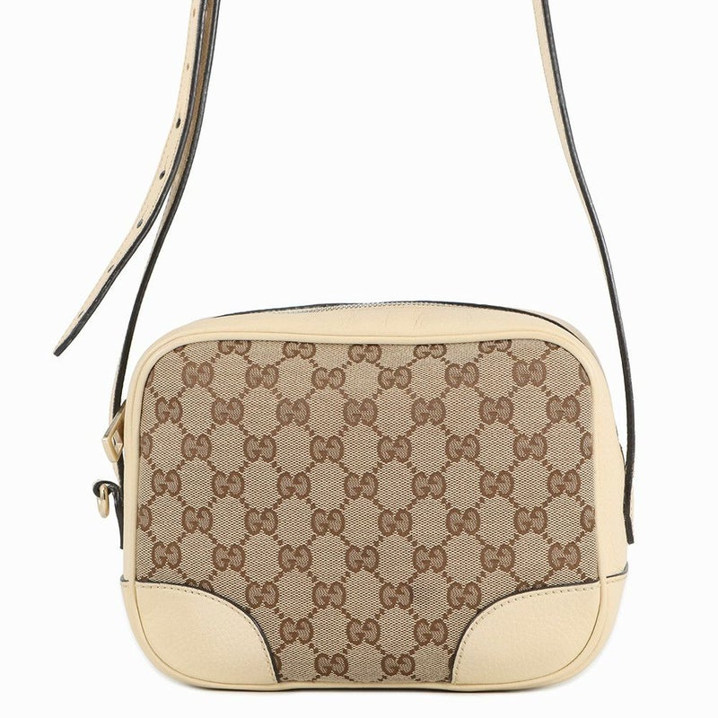 グッチ ショルダーバッグ GGキャンバス/レザー 449413 GUCCI アウトレット品